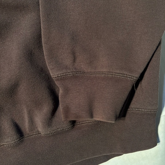 Vtg Polo Ralph Lauren Brown Small Pony Embroidered 90’s Crewneck Sweatshirt XL - Picture 5 of 9